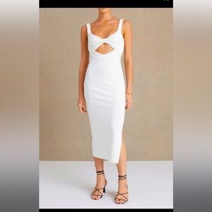 Bec & Bridge Joelle White Dress Size 4